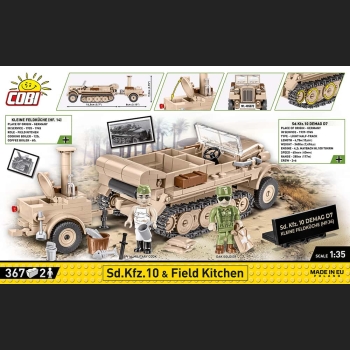 Sd.Kfz 10  367 Kl. 1:35 HC WWII- Field Kitchen Executive Edition
